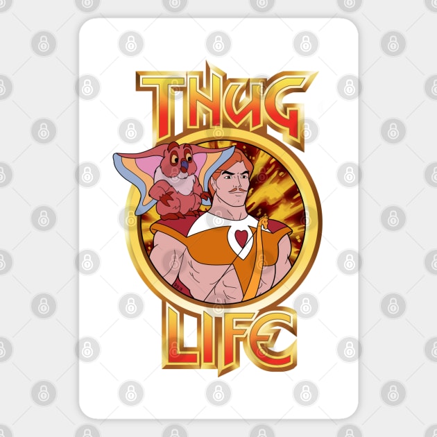 Thug Life Magnet by RyanButtonIllustrations